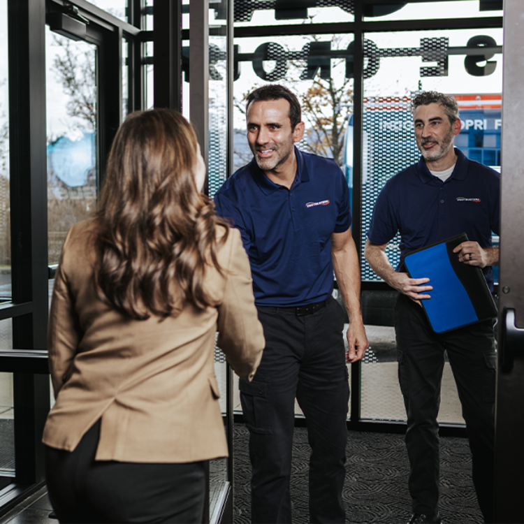 DUCTBUSTERS technician are professional and friendly