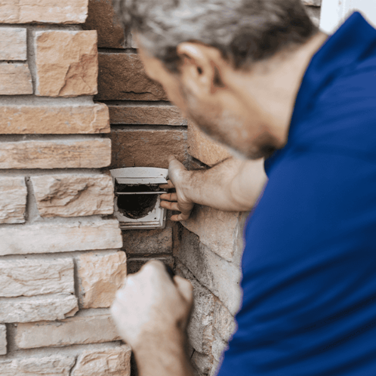 Dryer vent installation